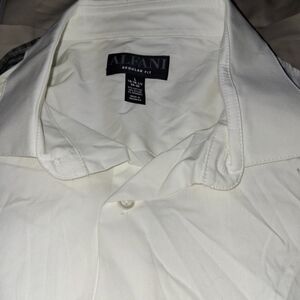 Alfani Men's Cream Dress Shirt